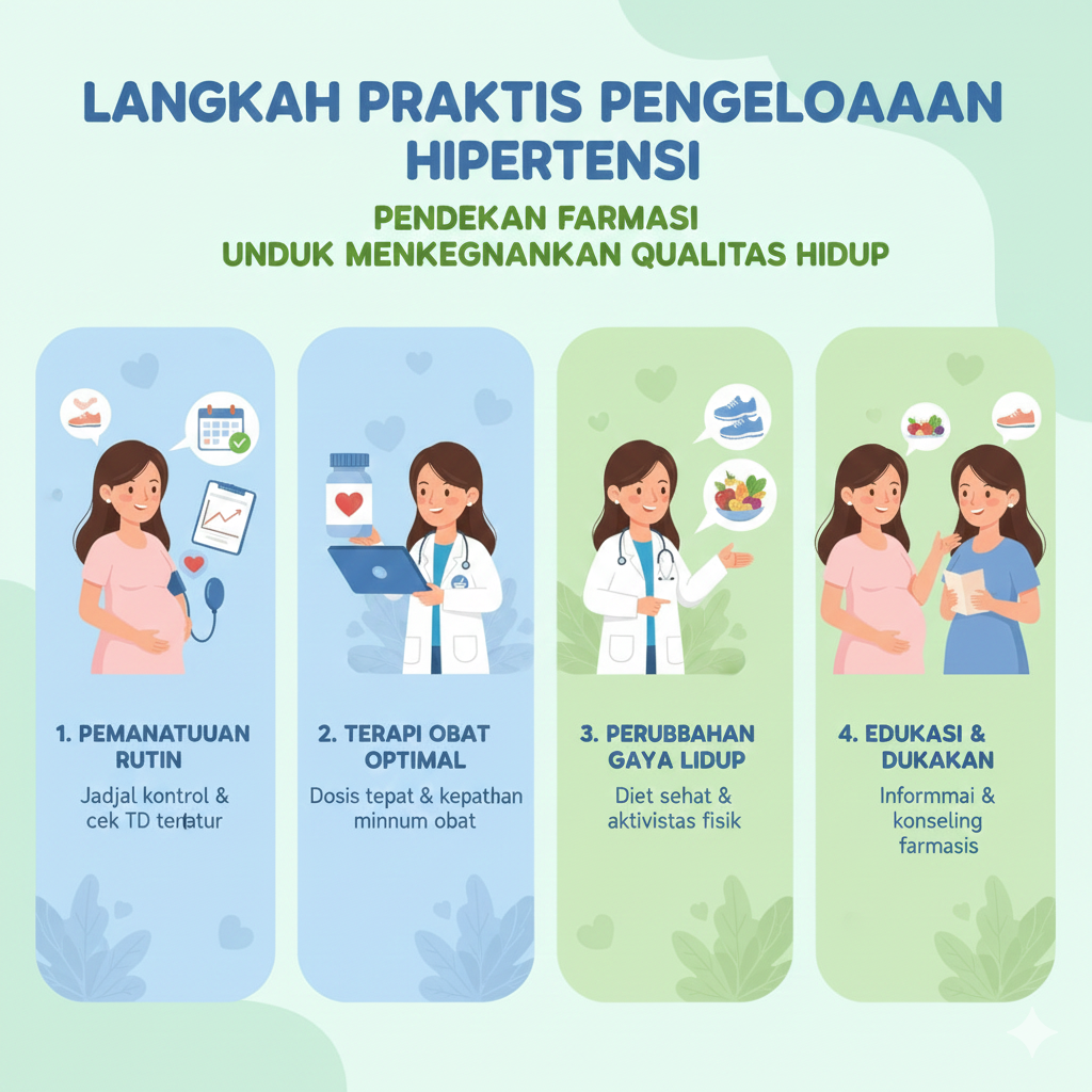 Langkah Praktis Pengelolaan Hipertensi: Pendekatan Farmasi untuk Meningkatkan Kualitas Hidup